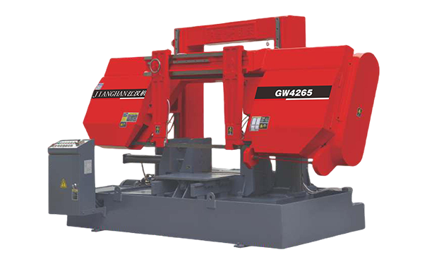 高埗镇GW4265双柱龙门卧式带锯床