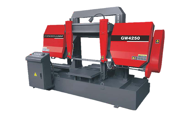 高埗镇GW4250双柱龙门卧式带锯床