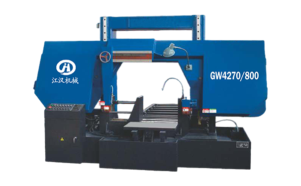 高埗镇GW4270/800双柱龙门卧式带锯床